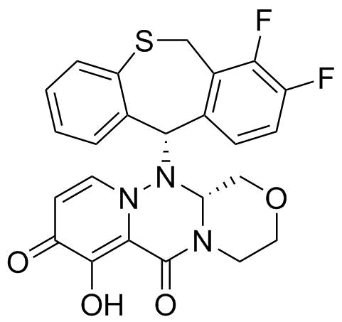 Baloxavir molecular structure (CAS 1985605-59-1)