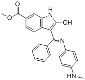 尼达尼布N-甲基苯胺类似物分子结构 (CAS 1987887-92-2)