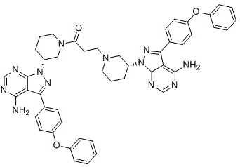 Ibrutinib impurity 6 molecular structure (CAS 1987905-93-0)