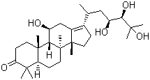 泽泻醇 A分子结构 (CAS 19885-10-0)