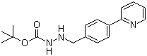 2-[4-(2-吡啶基)苄基]-肼羧酸叔丁酯分子结构 (CAS 198904-85-7)