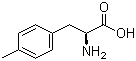 结构式 CAS# 1991-87-3, 4-甲基-L-苯丙氨酸; L-4-甲基苯丙氨酸