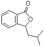 3-(2-甲基丙基)-1(3H)-异苯并呋喃酮分子结构 (CAS 199736-94-2)
