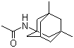 1-乙酰氨基-3,5-二甲基金刚烷分子结构 (CAS 19982-07-1)
