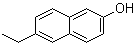 2-乙基-6-萘酚分子结构 (CAS 1999-64-0)