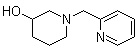 1-(2-吡啶基甲基)-3-哌啶醇分子结构 (CAS 200113-14-0)