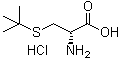 S-叔丁基-D-半胱氨酸盐酸盐分子结构 (CAS 200353-65-7)