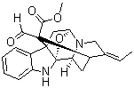 鸭脚树叶碱分子结构 (CAS 20045-06-1)