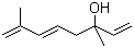 脱氢芳樟醇分子结构 (CAS 20053-88-7)