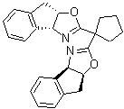(3aR,3'aR,8aS,8'aS)-2,2'-环戊基亚基二[3a,8a-二氢-8H-茚并[1,2-d]恶唑]分子结构 (CAS 2005443-90-1)