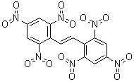 2,2',4,4',6,6'-六硝基二苯乙烯分子结构 (CAS 20062-22-0)