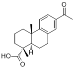 16-去甲-15-氧代脱氢松香酸分子结构 (CAS 200813-31-6)