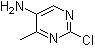 2-Chloro-4-methylpyrimidin-5-amine molecular structure (CAS 20090-69-1)