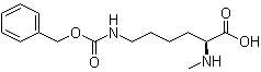 N2-甲基-N6-[苄氧羰基]-L-赖氨酸分子结构 (CAS 201016-22-0)