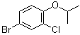 4-溴-2-氯-1-异丙氧基苯分子结构 (CAS 201849-21-0)