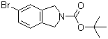 5-溴异吲哚啉-2-羧酸叔丁酯分子结构 (CAS 201940-08-1)