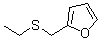 乙基糠基硫醚分子结构 (CAS 2024-70-6)