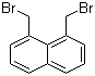 1,8-双(溴甲基)萘分子结构 (CAS 2025-95-8)