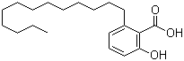 结构式 CAS# 20261-38-5, 银杏酸