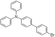 4-溴-4'-(二苯氨基)联苯分子结构 (CAS 202831-65-0)
