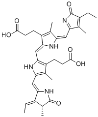 藻胆素分子结构 (CAS 20298-86-6)