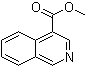4-异喹啉甲酸甲酯分子结构 (CAS 20317-40-2)