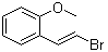 2-(2-溴乙烯基)苯甲醚分子结构 (CAS 203176-36-7)