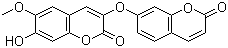 西瑞香素分子结构 (CAS 2034-69-7)