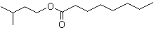 辛酸异戊酯分子结构 (CAS 2035-99-6)