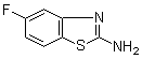 2-氨基-5-氟苯并噻唑分子结构 (CAS 20358-07-0)