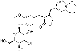 牛蒡苷分子结构 (CAS 20362-31-6)