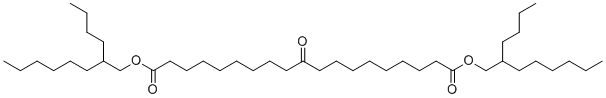 Bis(2-butyloctyl) 10-oxononadecanedioate molecular structure (CAS 2036272-58-7)