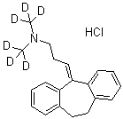六氘代阿米替林盐酸盐分子结构 (CAS 203645-63-0)