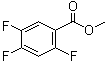2,4,5-三氟苯甲酸甲酯分子结构 (CAS 20372-66-1)