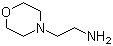 N-(2-氨基乙基)吗啉分子结构 (CAS 2038-03-1)