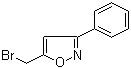 5-(溴甲基)-3-苯基异恶唑分子结构 (CAS 2039-50-1)