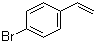 4-溴苯乙烯分子结构 (CAS 2039-82-9)