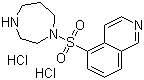 structure of CAS# 203911-27-7, Fasudil dihydrochloride;1-(5-Isoquinolinylsulfonyl)homopiperazine dihydrochloride; HA-1077 dihydrochloride