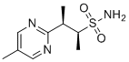 (2S,3R)-3-(5-Methylpyrimidin-2-yl)butane-2-sulfonamide molecular structure (CAS 2050017-52-0)