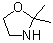 2,2-二甲基恶唑烷分子结构 (CAS 20515-62-2)