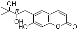 白花前胡醇分子结构 (CAS 20516-23-8)