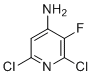 2,6-二氯-3-氟吡啶-4-胺分子结构 (CAS 2051921-49-2)