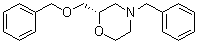 (S)-2-[(苯基甲氧基)甲基]-4-(苯基甲基)吗啉分子结构 (CAS 205242-66-6)