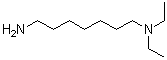N,N-二乙基-1,7-庚二胺分子结构 (CAS 20526-69-6)