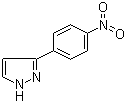 3-(4-硝基苯基)-1H-吡唑分子结构 (CAS 20583-31-7)