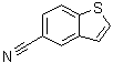 苯并[b]噻吩-5-甲腈分子结构 (CAS 2060-63-1)
