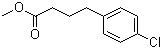 4-氯苯丁酸甲酯分子结构 (CAS 20637-04-1)