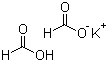 Potassium diformate molecular structure (CAS 20642-05-1)