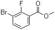 3-溴-2-氟苯甲酸甲酯分子结构 (CAS 206551-41-9)