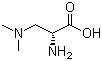 3-(N,N-二甲基氨基)-D-丙氨酸分子结构 (CAS 206559-98-0)
